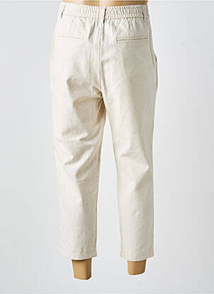 Pantalon 7/8 talie elastică mărime normală bej IMPERIAL femeie