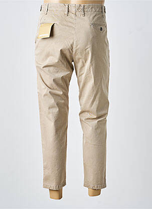 Pantalon chino închidere cu fermoar sub clapetă cu nasturi mărime normală bej IMPERIAL femeie