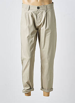 Pantalon chino elasticitate mărime normală bej IMPERIAL bărbat