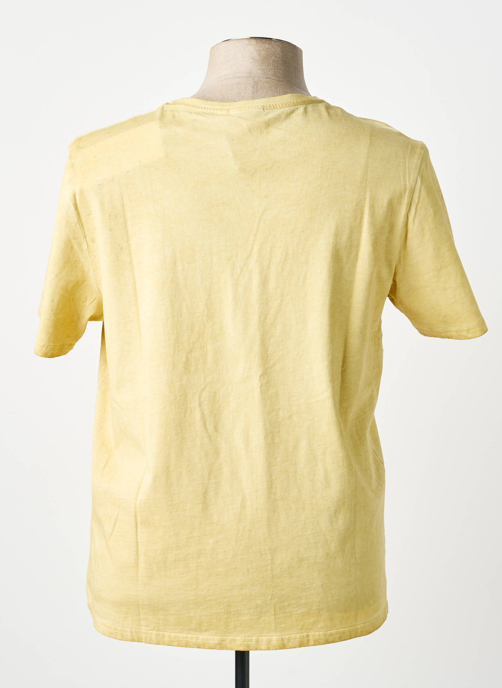 Tricou elasticitate mâneci scurte galben FREEMAN T.PORTER bărbat