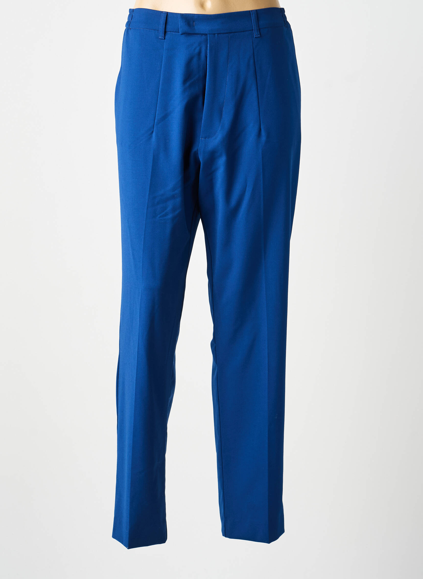 Pantalon drept elasticitate mărime normală albastru IMPERIAL femeie