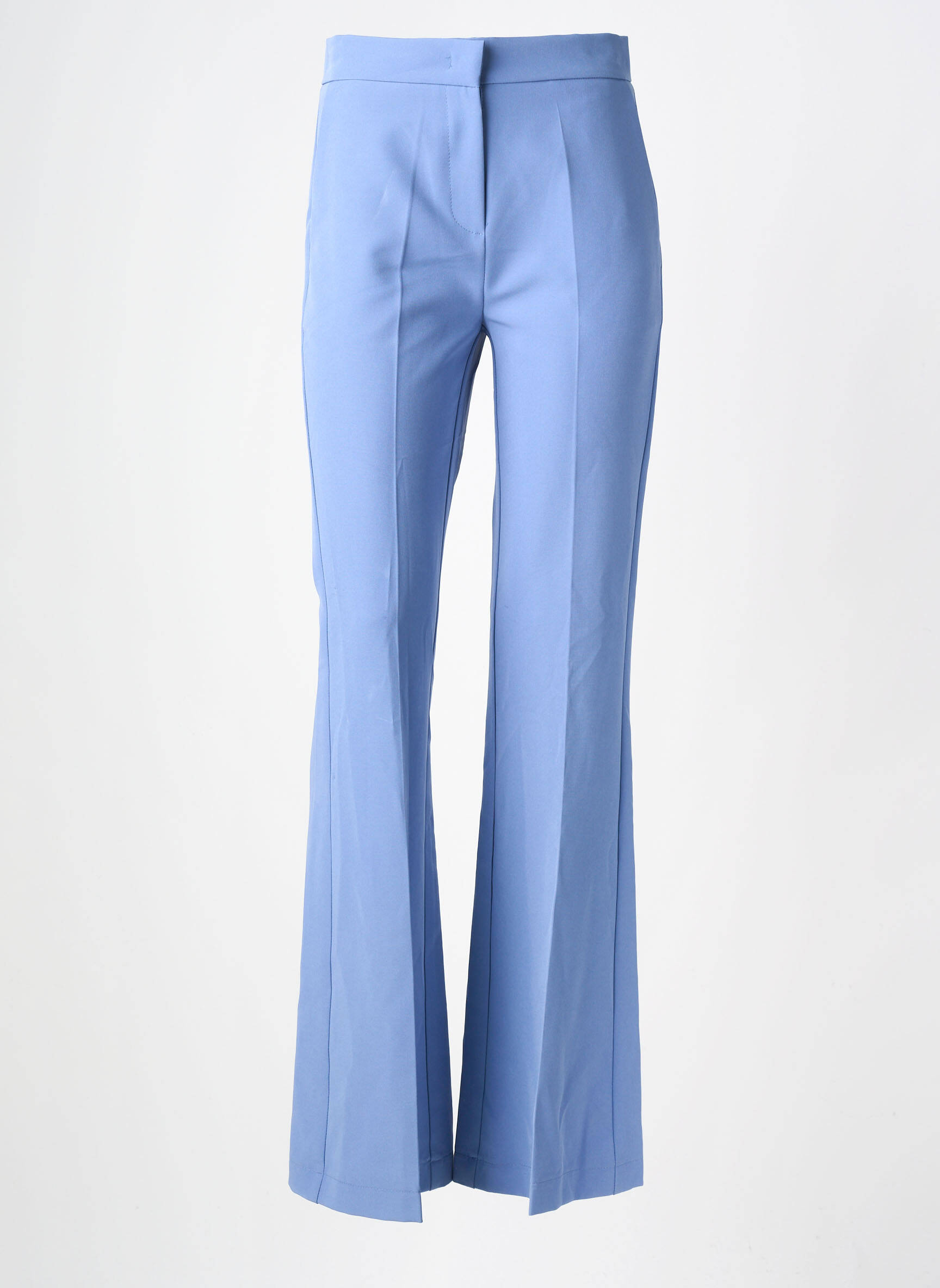 Pantalon evazat elasticitate talie înaltă albastru MARYLEY femeie