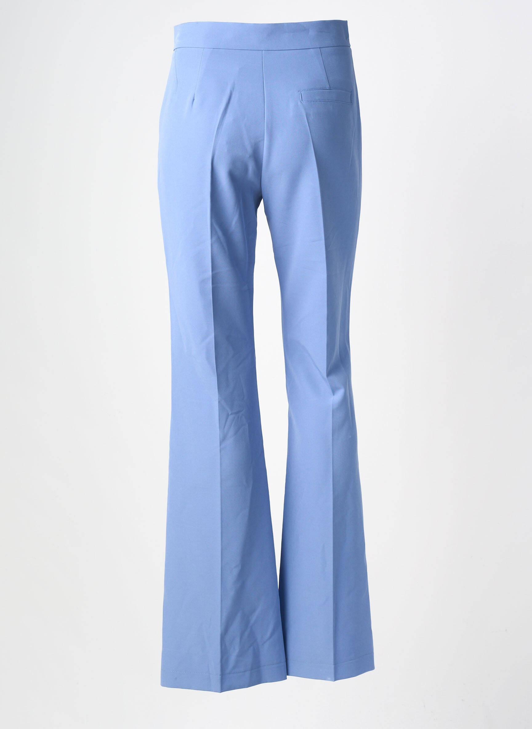 Pantalon evazat elasticitate talie înaltă albastru MARYLEY femeie