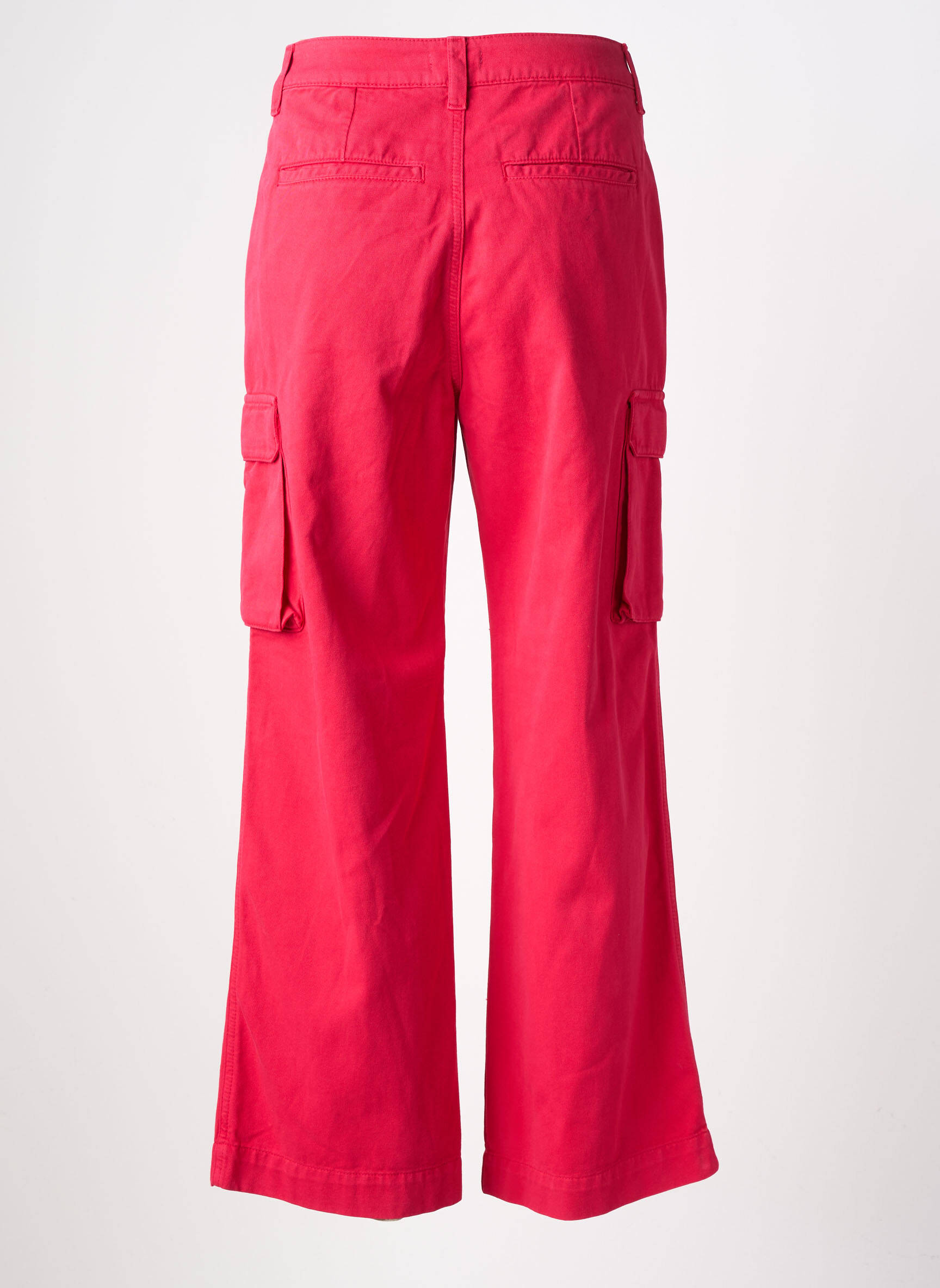 Pantalon cargo buzunare mărime normală roz KANOPE femeie