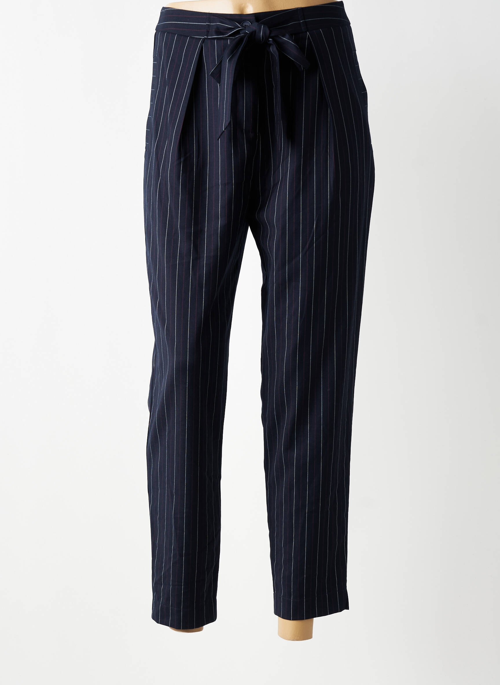 Pantalon 7/8 talie înaltă talie înaltă albastru LA PETITE ETOILE femeie