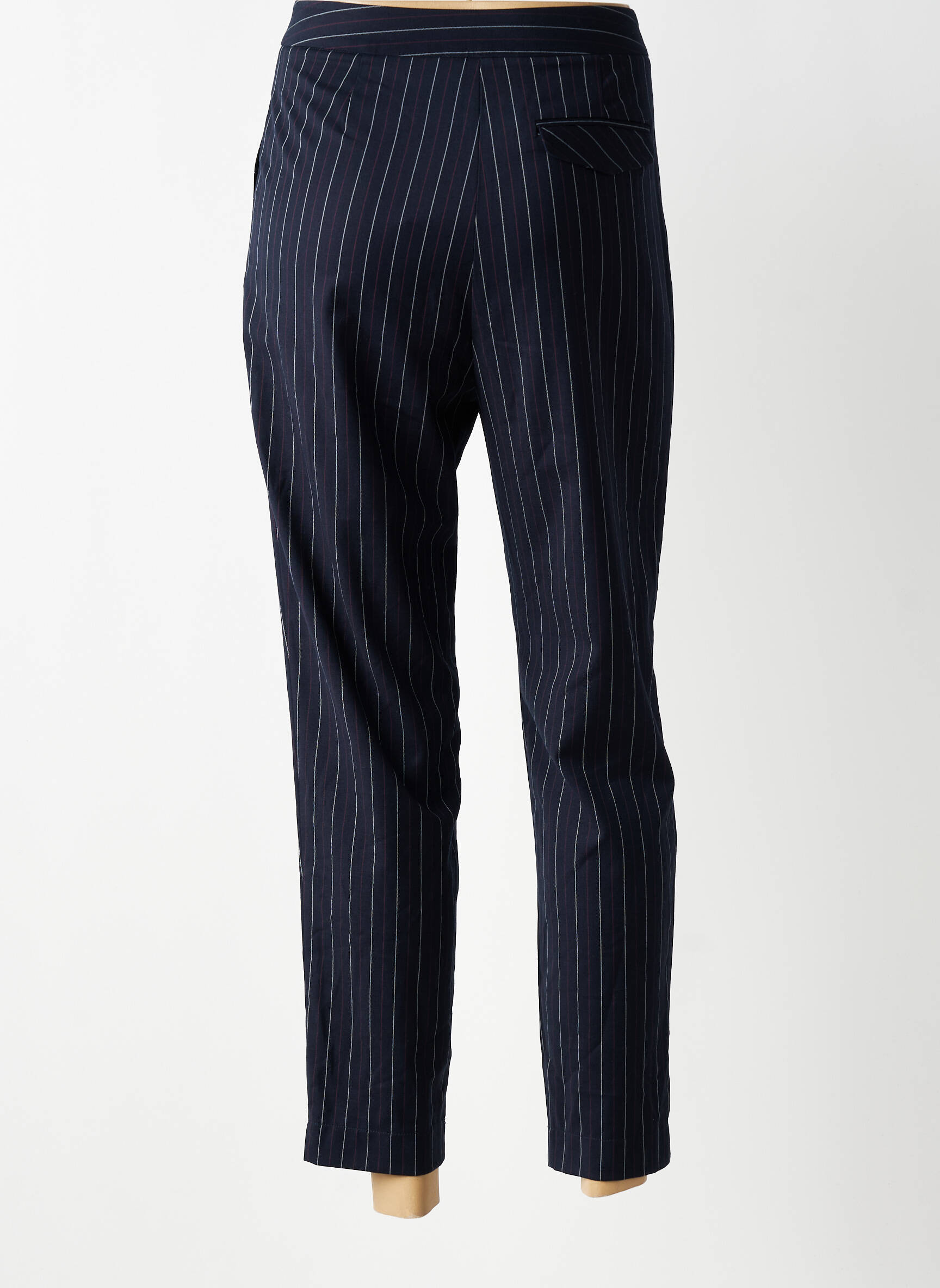 Pantalon 7/8 talie înaltă talie înaltă albastru LA PETITE ETOILE femeie
