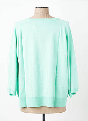 Pulover elasticitate mâneci 3/4 verde ESQUALO femeie