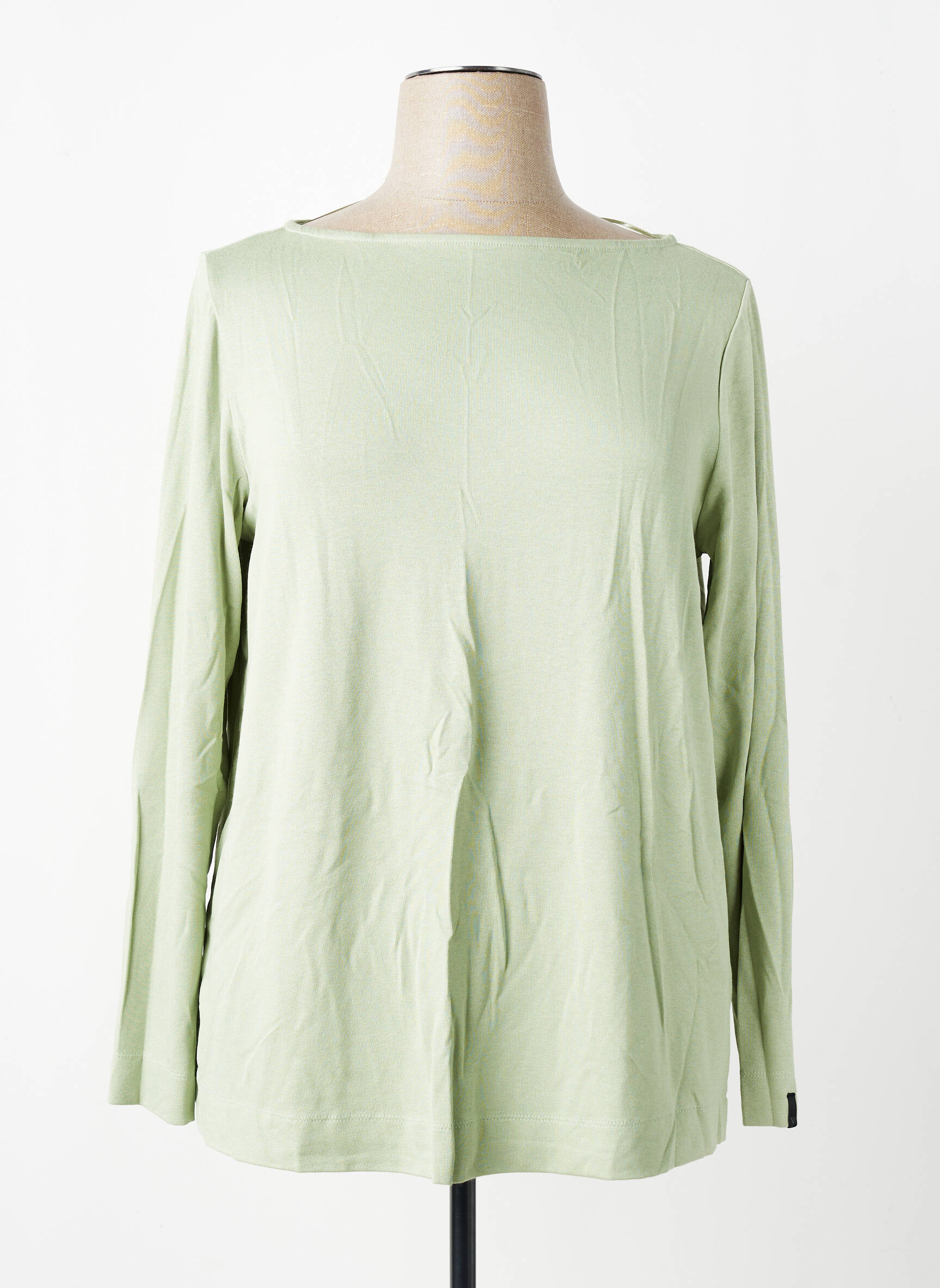 Tricou mâneci lungi mâneci lungi verde YESTA femeie