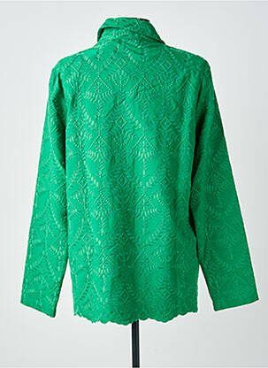 Jachete casual croială dreaptă verde LA PETITE ETOILE femeie