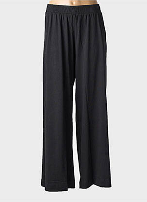 Pantalon larg mărime normală mărime normală negru MAT. femeie