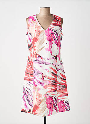Rochie scurtă fără mâneci fără mâneci roz GREGORY PAT femeie