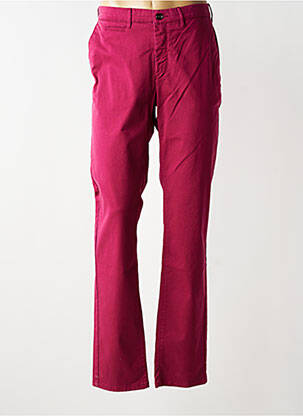 Pantalon chino elasticitate mărime normală violet CAMBRIDGE bărbat