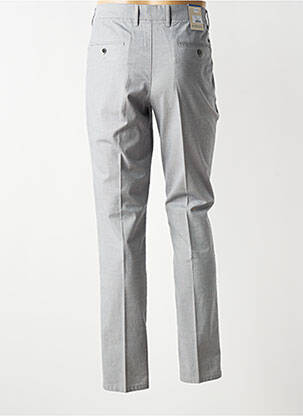Pantalon chino țesătură melanj mărime normală gri LCDN bărbat