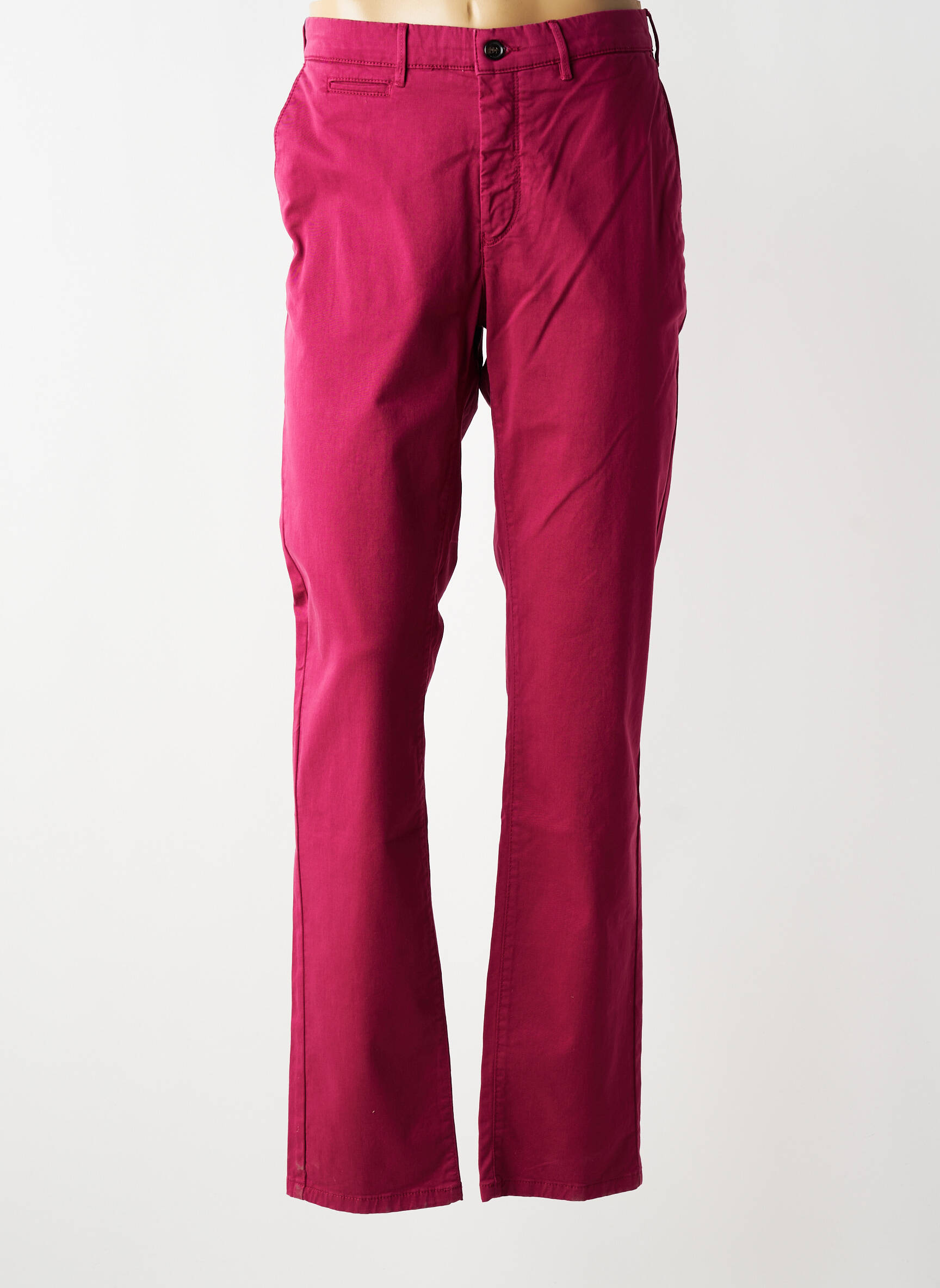 Pantalon chino elasticitate mărime normală violet CAMBRIDGE bărbat
