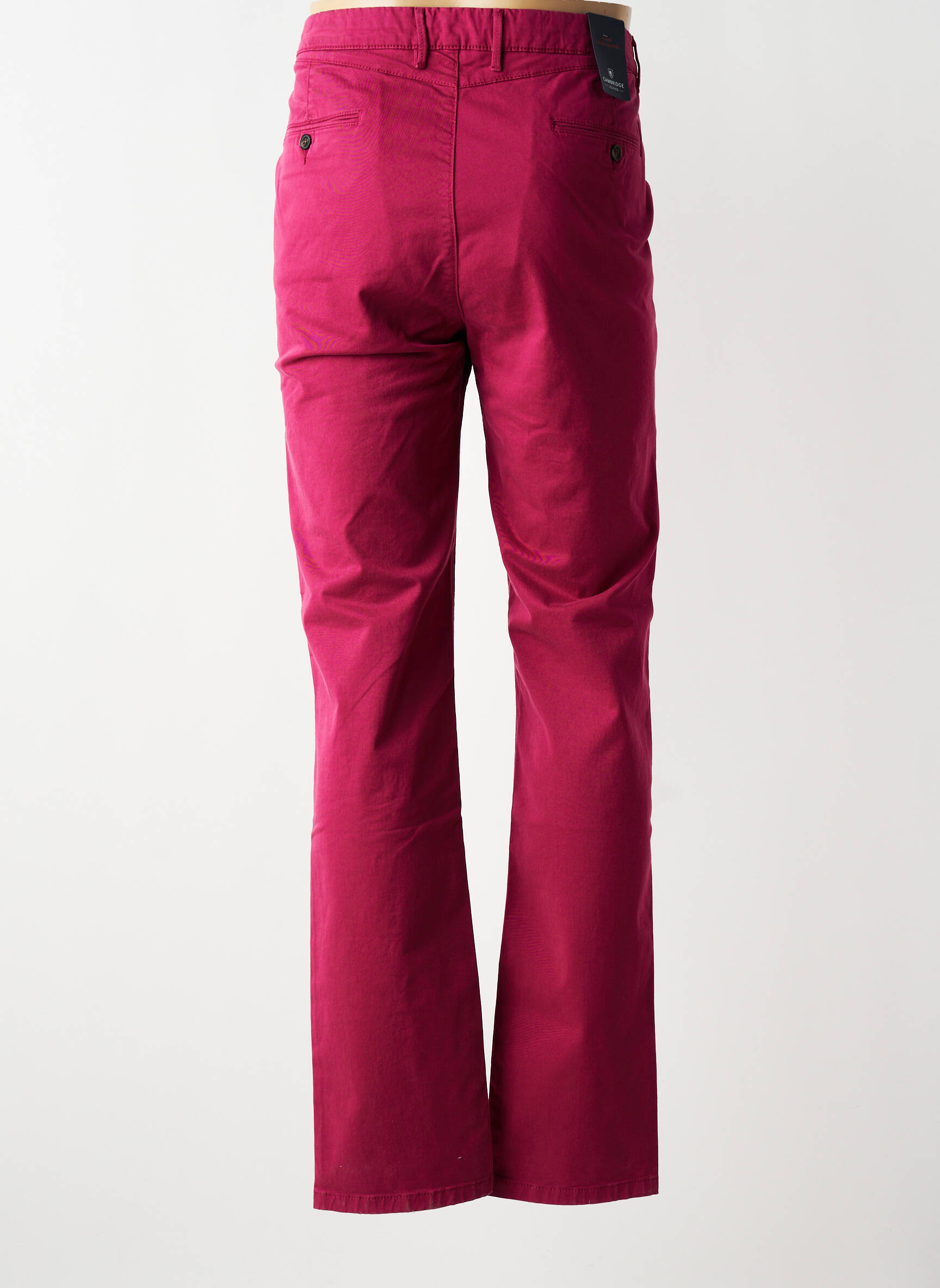 Pantalon chino elasticitate mărime normală violet CAMBRIDGE bărbat