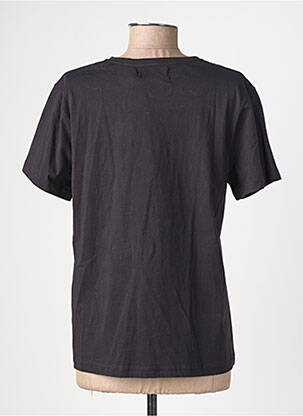 Tricou serigrafie mâneci scurte negru LA PETITE ETOILE femeie