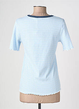 Tricou elasticitate mâneci scurte albastru NUMPH femeie
