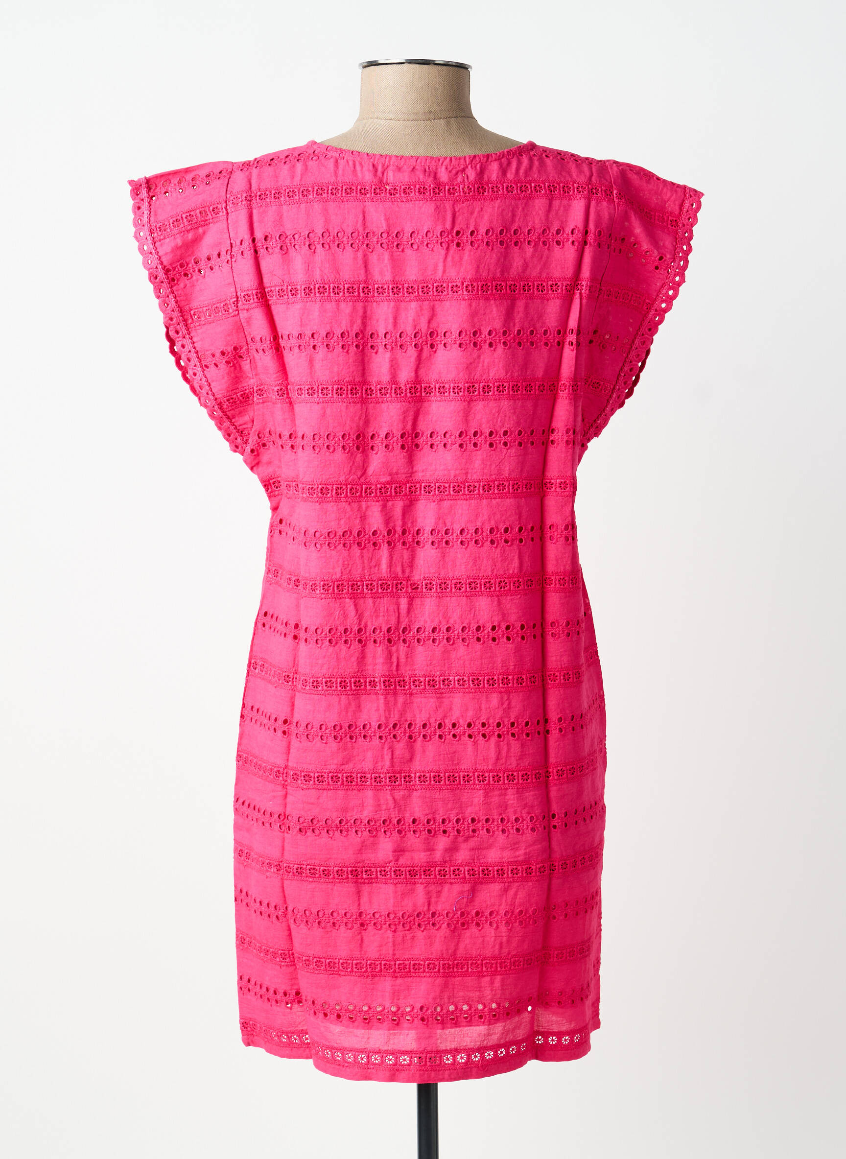Rochie scurtă mâneci scurte mâneci scurte roz BELLAWAY femeie