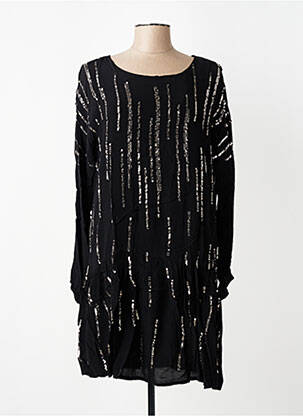 Rochie scurtă mâneci lungi mâneci lungi negru CHARLIE JOE femeie