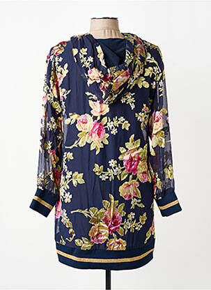 Rochie scurtă mâneci lungi mâneci lungi albastru MARYLEY femeie