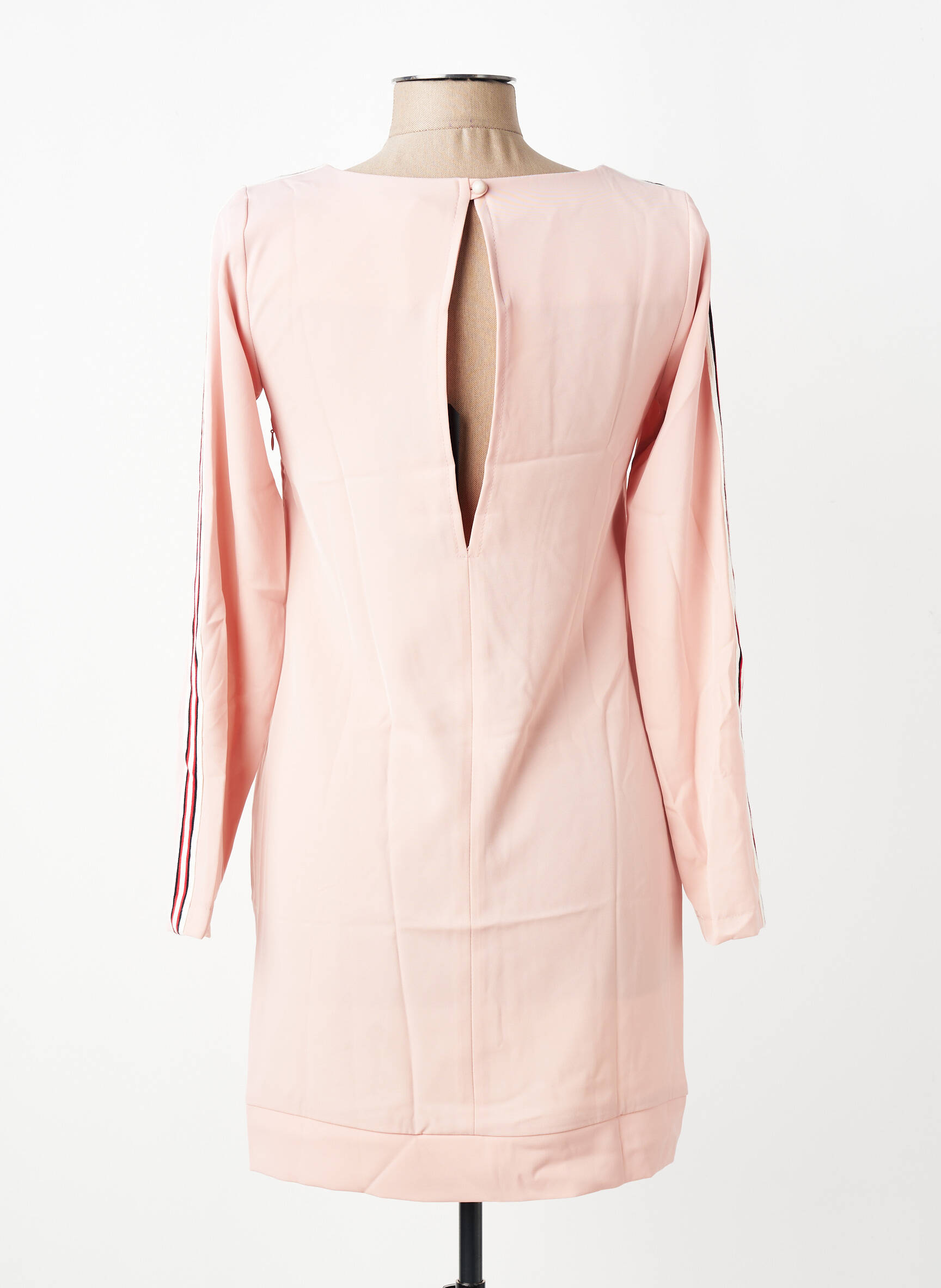 Rochie scurtă mâneci lungi mâneci lungi roz MARYLEY femeie