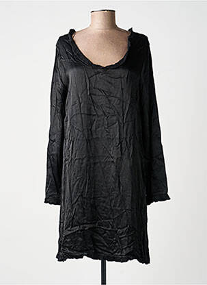 Rochie scurtă mâneci lungi mâneci lungi negru ANTONELLO SERIO femeie