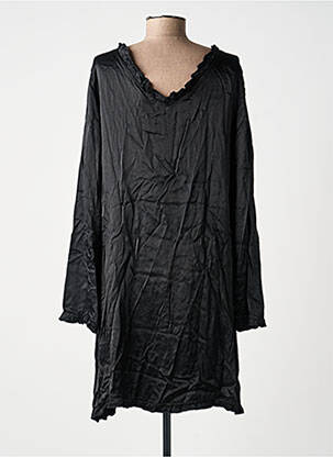 Rochie scurtă mâneci lungi mâneci lungi negru ANTONELLO SERIO femeie