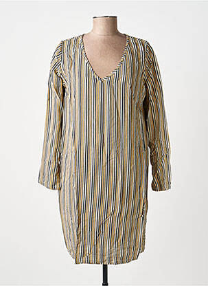 Rochie scurtă mâneci lungi mâneci lungi bej CHARLIE JOE femeie