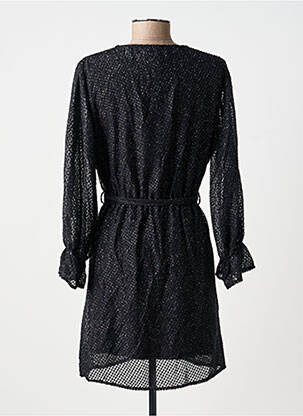 Rochie scurtă mâneci lungi mâneci lungi negru RUE DES ABBESSES femeie
