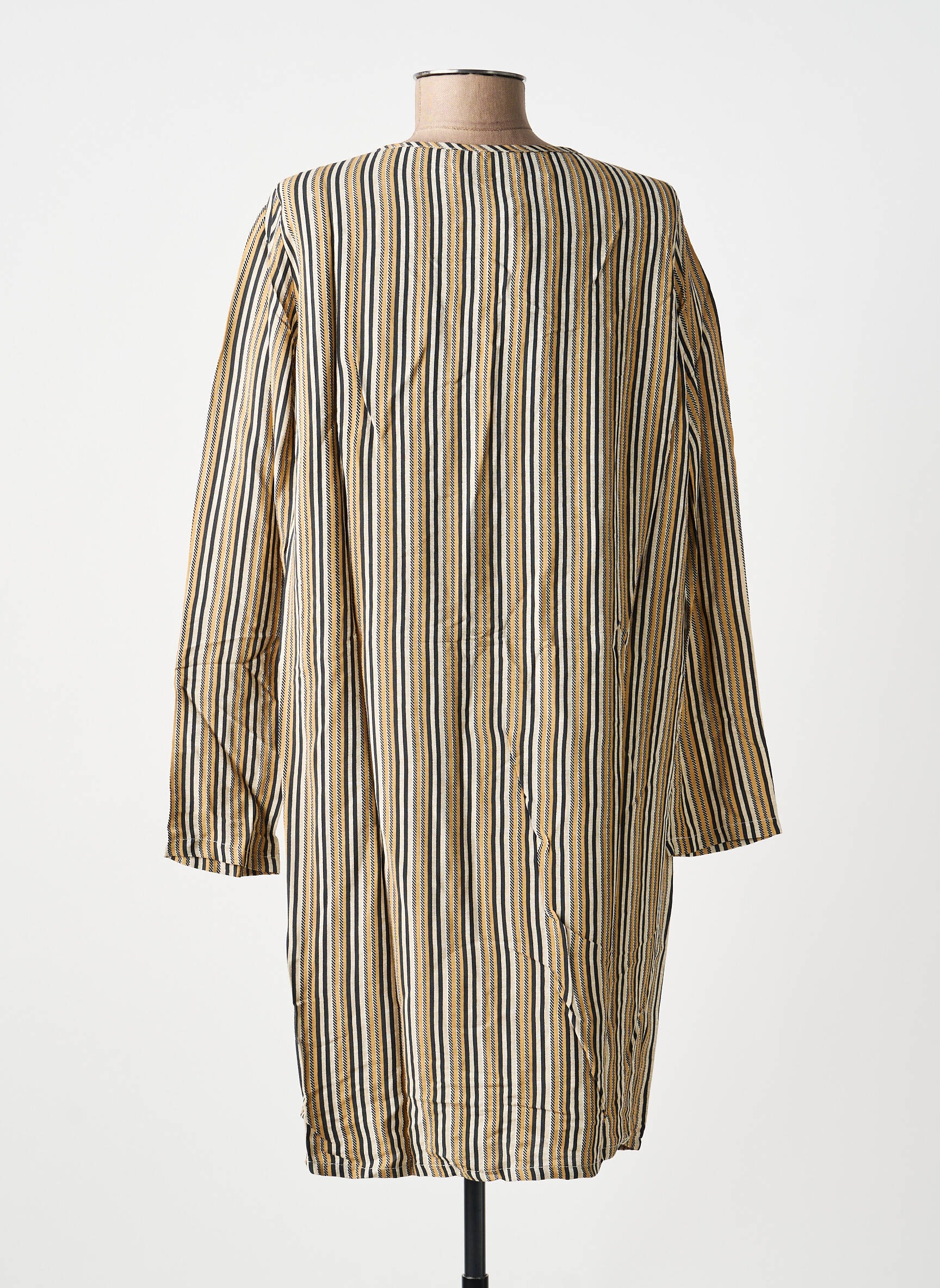 Rochie scurtă mâneci lungi mâneci lungi bej CHARLIE JOE femeie