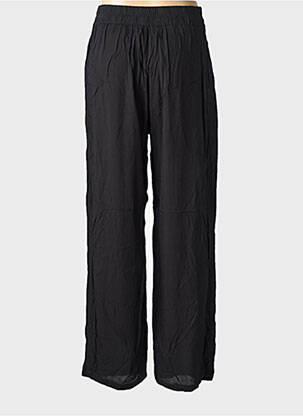 Pantalon drept țesătură poplin mărime normală negru CHARLIE JOE femeie