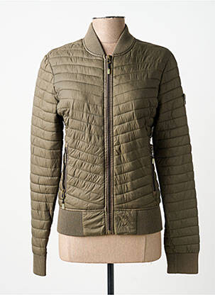 Geacă țesătură impermeabilă verde SUPERDRY femeie