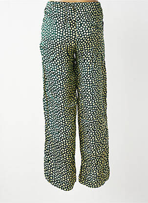 Pantalon drept talie elastică mărime normală verde CHARLIE JOE femeie