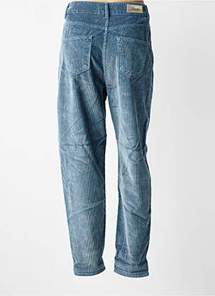 Pantalon slim talie înaltă talie înaltă albastru ALMANEGRA femeie