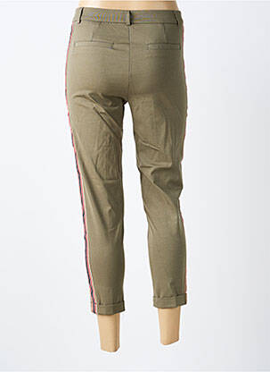 Pantalon 7/8 elasticitate mărime normală verde MARYLEY femeie