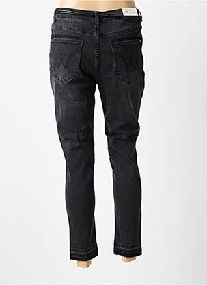 Blugi cu croială dreaptă broderie cu nituri mărime normală negru DENIM DAYS femeie