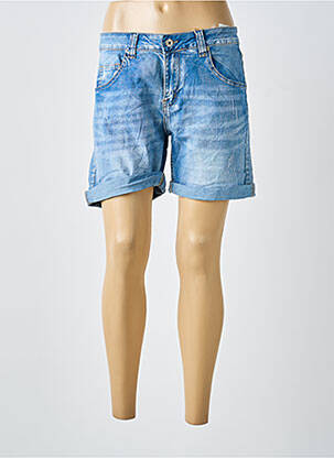 Șort țesătură denim mărime normală albastru DENIM femeie