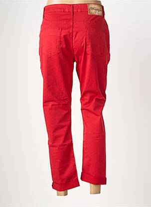 Pantalon 7/8 elasticitate mărime normală roșu ALMANEGRA femeie