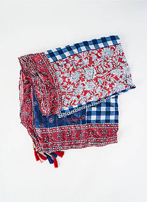 Eșarfă țesătură poplin albastru PEPE JEANS femeie