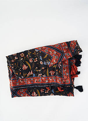 Eșarfă țesătură poplin negru PEPE JEANS femeie