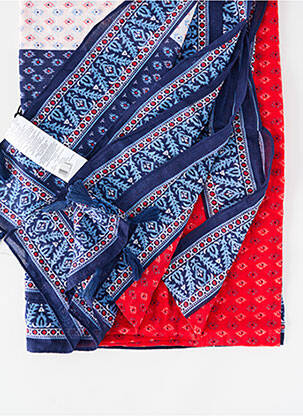 Eșarfă țesătură poplin albastru PEPE JEANS femeie