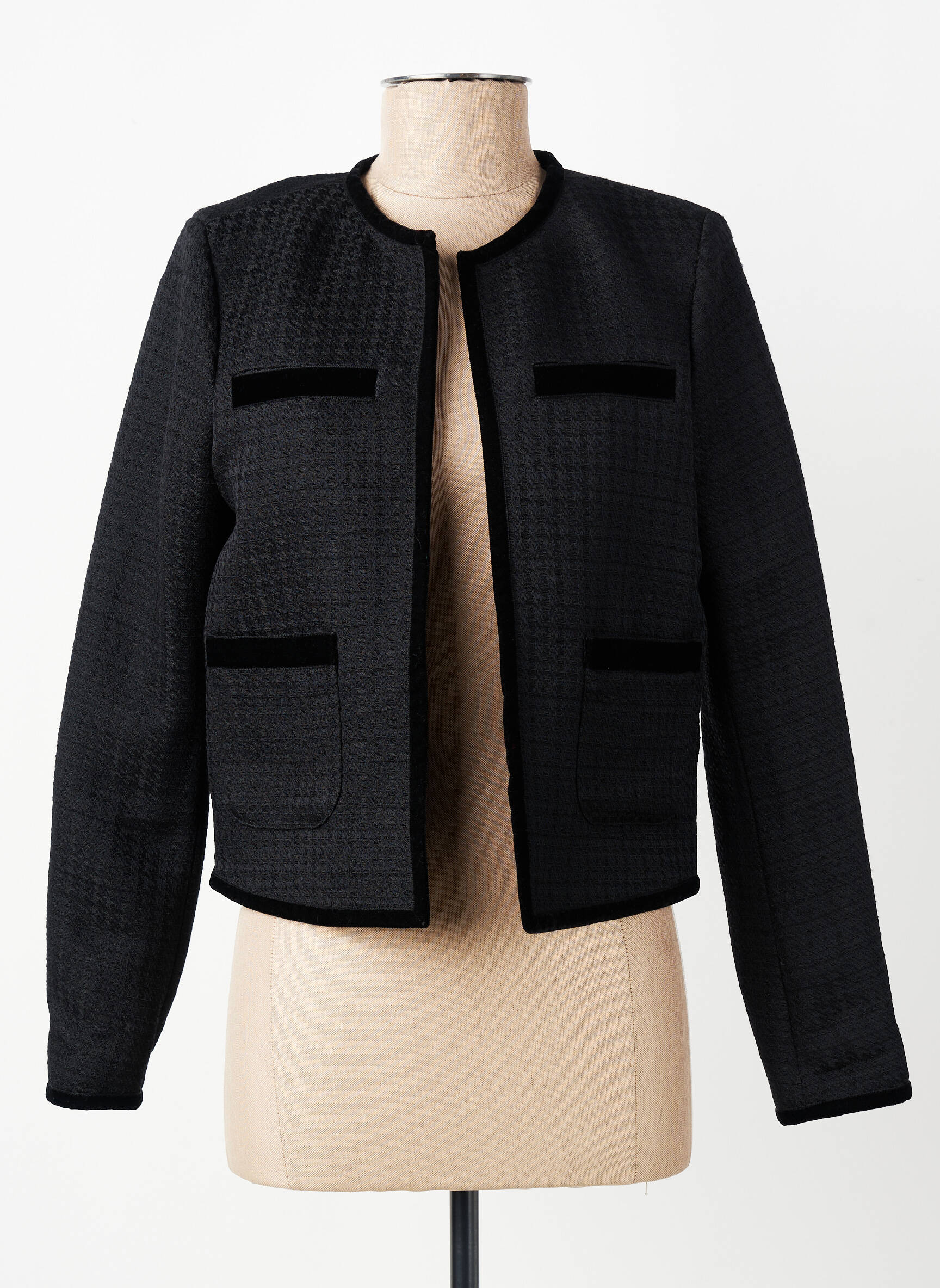 Jachete elegante buzunare negru I.CODE (By IKKS) femeie