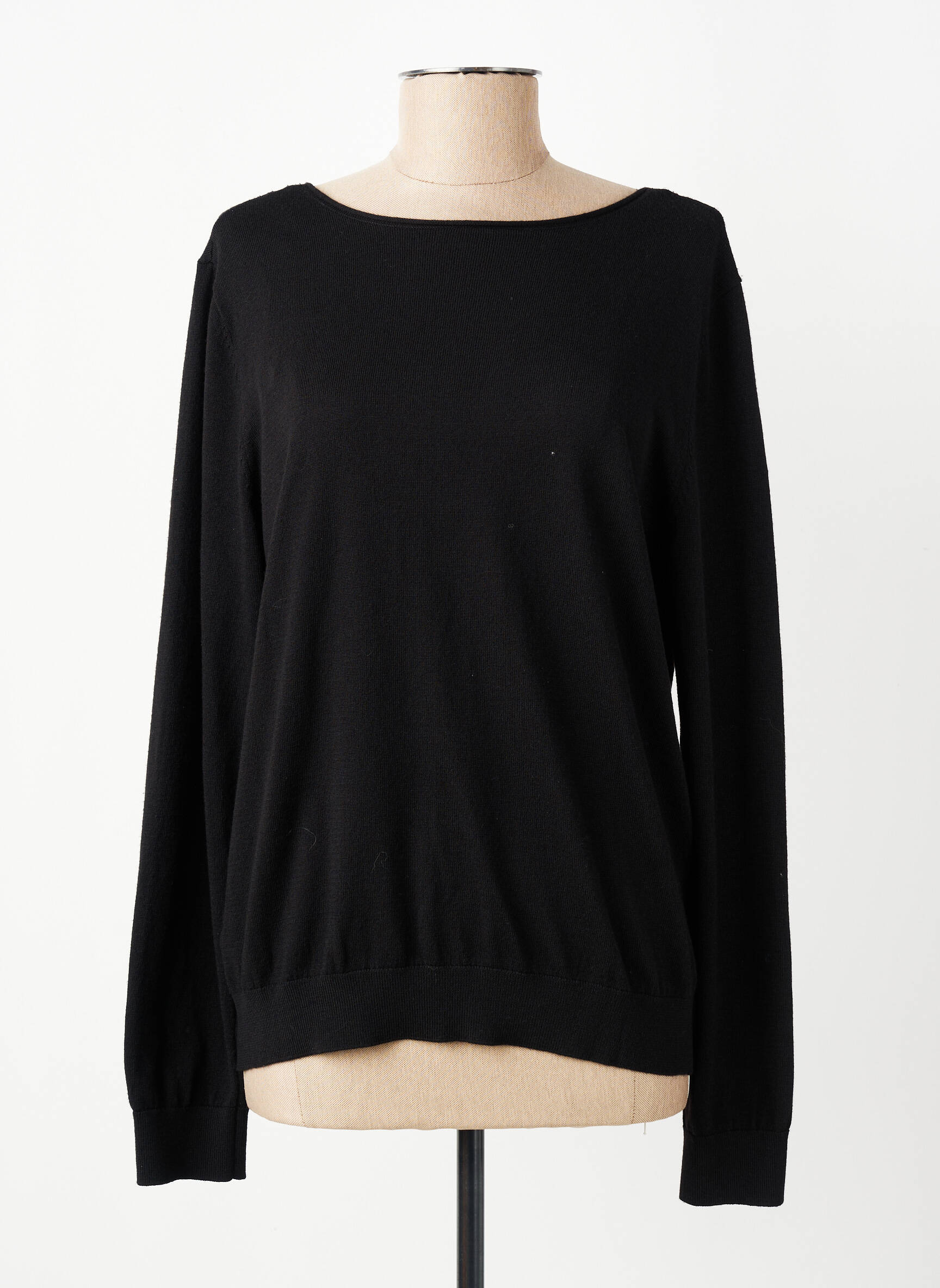 Top mâneci lungi mâneci lungi negru IKKS femeie