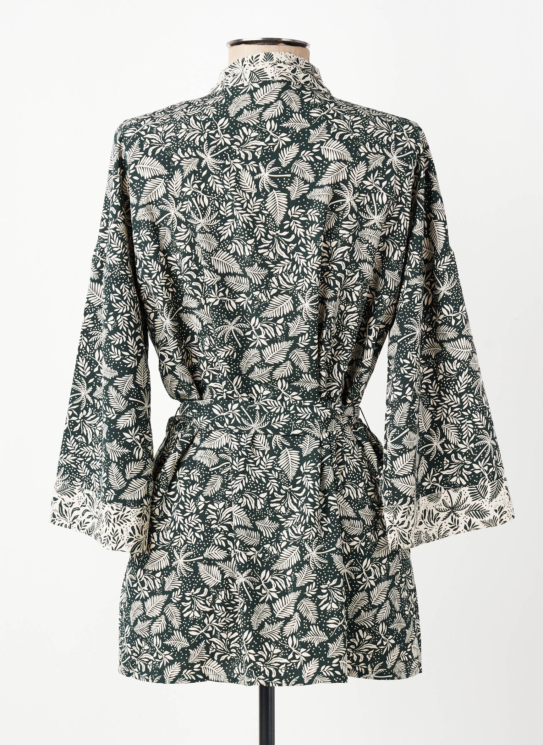 Jachete kimono guler în v verde I.CODE (By IKKS) femeie