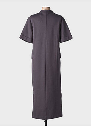 Rochie lungă mâneci scurte mâneci scurte albastru YAYA femeie