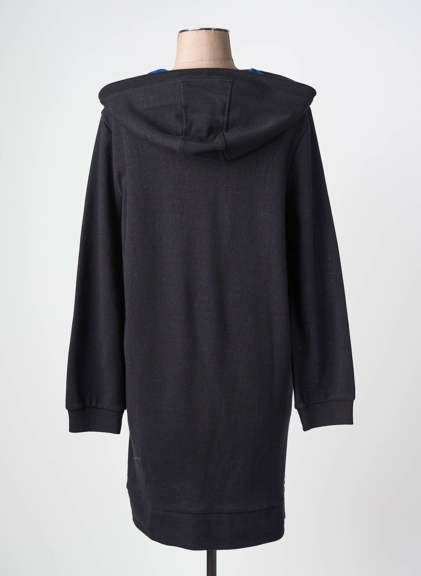 Rochie midi mâneci lungi mâneci lungi negru I.CODE (By IKKS) femeie