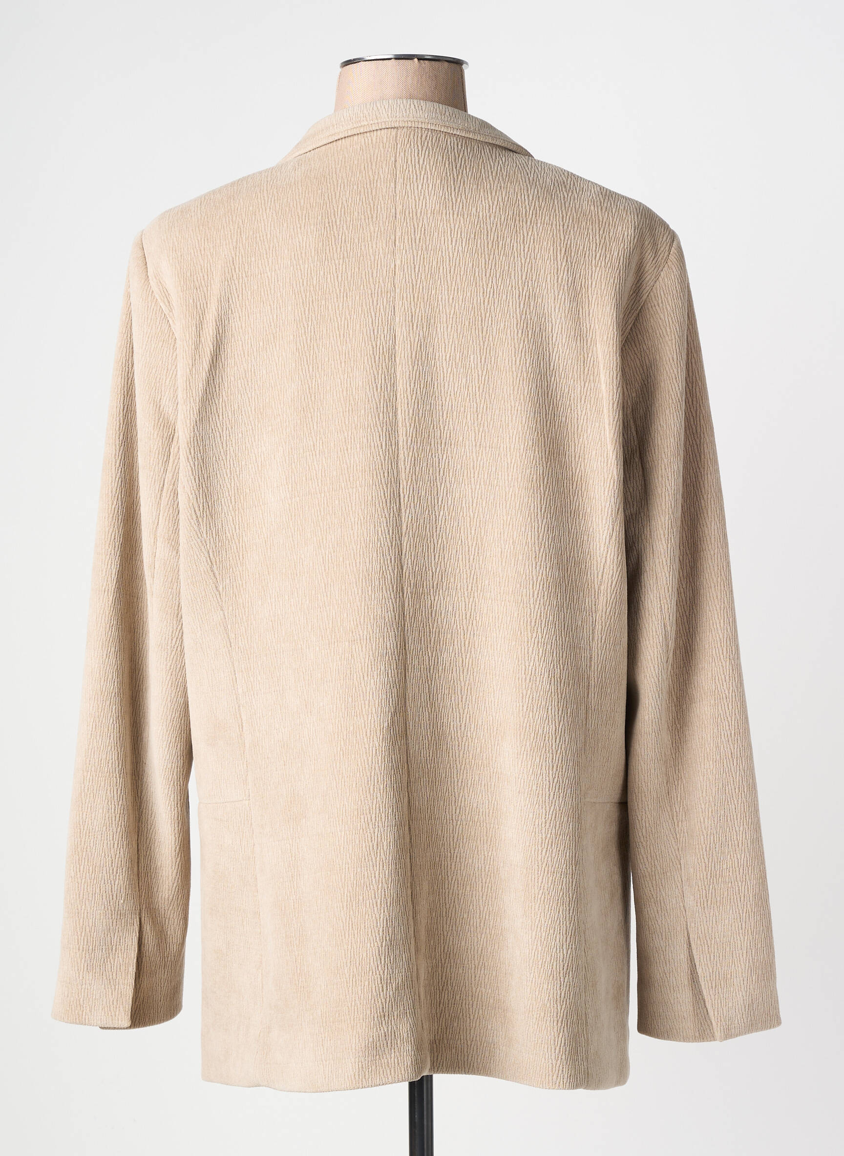Jachete casual guler tip costum bej YAYA femeie