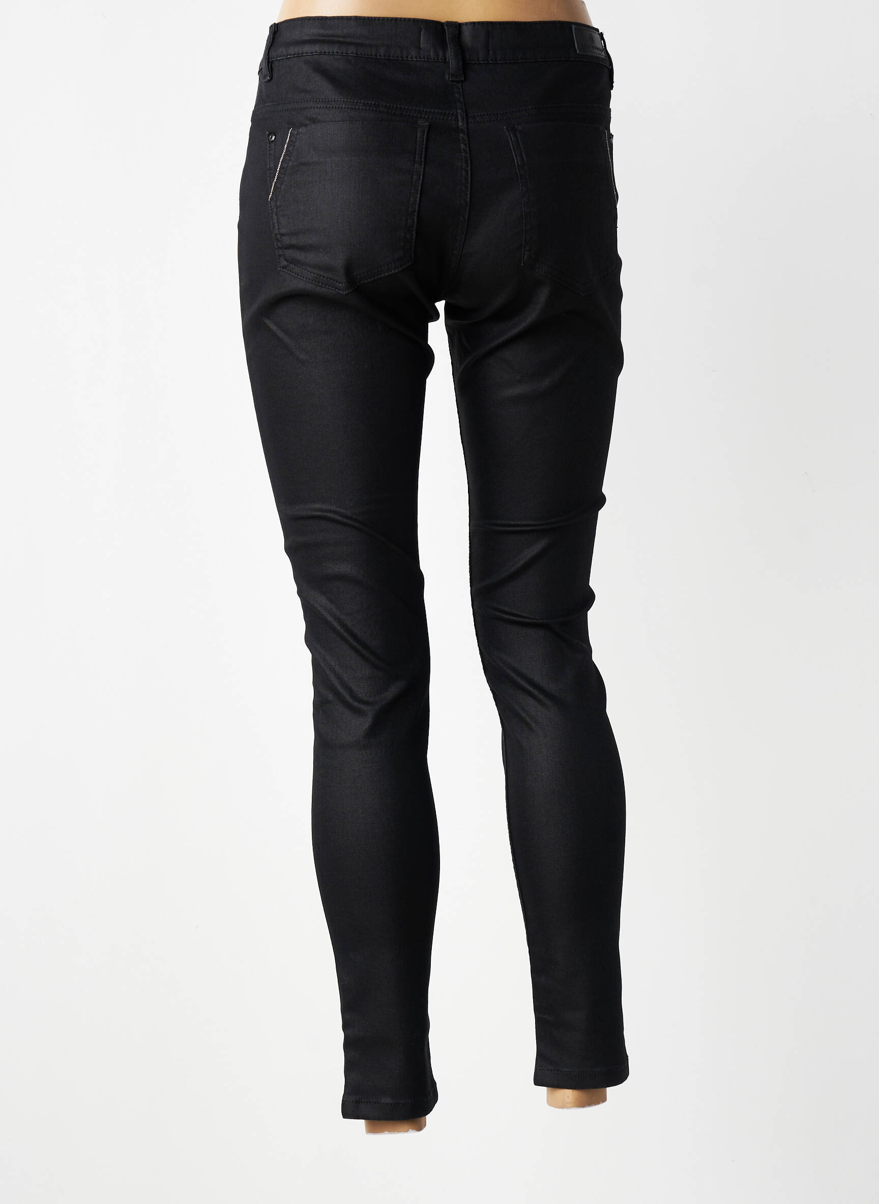 Blugi skinny mărime normală mărime normală negru IKKS femeie
