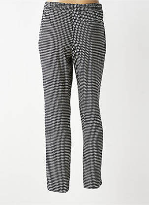 Pantalon slim talie elastică mărime normală negru IKKS femeie