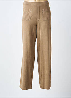 Pantalon drept elasticitate mărime normală maro YERSE femeie